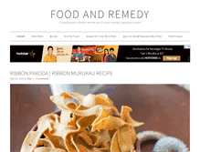 Tablet Screenshot of foodandremedy.com